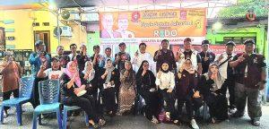 Fahira Idris Tugaskan Bang Japar Kawal Program Sekber Paslon R1DO Pemeriksaan Mata & Berikan Ratusan Kaca Mata Gratis di Cakung Jakarta Timur.