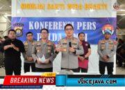 Polda Jambi Gelar Konferensi Pers, DPO Narkotika Berhasil Ditangkap di Tanjab Barat