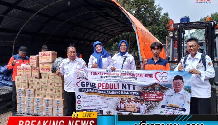GPIB DPC Jakarta Timur Salurkan Bantuan untuk Penyintas Gempa NTT, Tekankan Pemulihan Pendidikan Anak