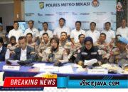 Polres Metro Bekasi Amankan 25 Tersangka Curanmor dan Pencurian Rumah Kosong