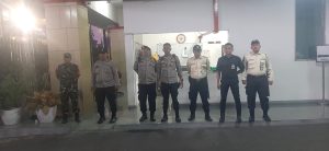 Patroli 3 Pilar Polsek Metro Menteng Kontrol Kantor Bawaslu RI, Koordinasi dengan Pamdal dan Penyampaian Himbauan Kamtibmas
