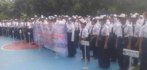 Penyuluhan Bahaya Bullying, Tawuran Serta Melaksanakan Deklarasi Anti Tawuran di SMP 8 Menteng