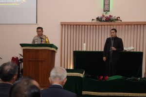 Minggu Kasih Polres Metro Jakarta Utara di Gereja HKBP Cilincing