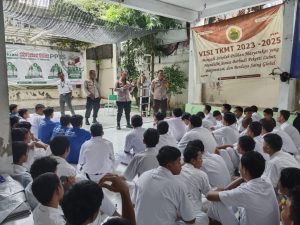 Deklarasi Anti Tawuran Di Sekolah SMK Taman Siswa 2 Kel. Kemayoran Jakarta Pusat.