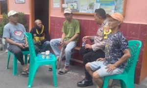 Bhabinkamtibmas Duri Pulo sambangi warganya guna antisipasi gangguan kamtibmas