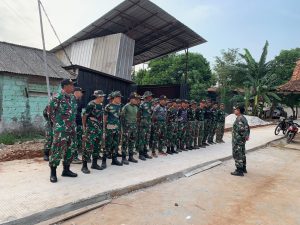 Semangat dan Lakukan yang Terbaik untuk Kesejahteraan Warga, Pesan Dansatgas TMMD 122 Saat Apel Pagi