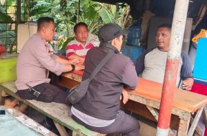 Bhabinkamtibmas Benhil Berikan Imbauan Kamtibmas Tokoh Masyarakat RW 07 Sampaikan Pilkada Damai