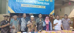 Bhabinkamtibmas Kelurahan Petamburan Hadiri Dan Monitoring Pemilihan LMK RW 08