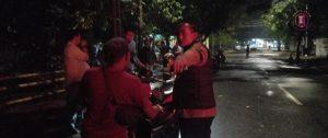 Terapkan Wilayah Aman dan Nyaman Warga RW. 06 Kelurahan Menteng Anti Tawuran Menjelang Pagi Hari Bersama Bhabinkamtibmas Menteng