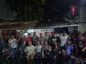 “Polsek Metro Gambir melaksanakan giat Ngopi Kamtibmas di pemukiman warga Rt 15 Rw 6 Cideng”