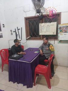 Bhabinkamtibmas Kelurahan Harapan Mulia Melaksanakan Kegiatan Patroli dan Sambang Dialogis