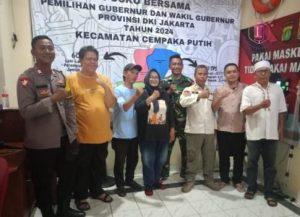 Tiga Pilar Laksanakan Pengamanan Gudang Logistik Pilkada Kecamatan Cempaka Putih