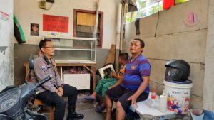 Bhabinkamtibmas Karet Tengsin Patroli Dialogis Dan Sambangi Warga RT 11/03 Sampaikan Pilkada Damai
