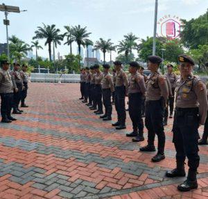 Rutin Pengamanan Dan Antisipasi Unjuk Rasa Di Gedung DPR RI