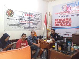 Kabid Humas DPP FWJ Indonesia Sambangi Korwil Jakarta Timur