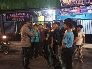 Langkah Awal Cegah Tawuran oleh Bhabinkamtibmas Kelurahan Kampung Rawa