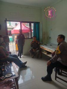 Bhabinkamtibmas Kelurahan Harapan Mulia Melaksanakan Kegiatan Patroli dan Sambang Dialogis