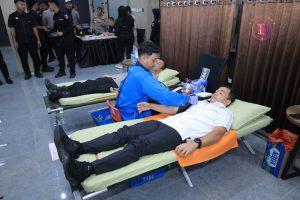 Hari Jadi Humas Polri Ke-73, Divhumas Polri Gelar Donor Darah Bersama Media.
