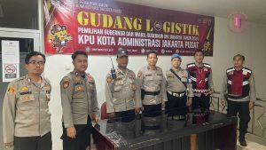 Patroli Cipta Kondisi Mobile dan Strong Points Pagi Hari Polsek Johar Baru, Antisipasi Gangguan Kamtibmas Rawan Tawuran