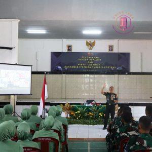 Komandan Resimen Armed 1 Kostrad Berikan Jam Komandan, Tekankan Disiplin dan Tanggung Jawab Prajurit