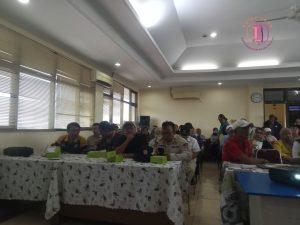 Bhabinkamtibmas Kelurahan Harapan Mulia Hadiri Rapat Koordinasi Wilayah Kelurahan Harapan Mulia
