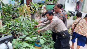 Polsek Matraman Bersama Warga Dukung Program Ketahanan Pangan gunakan lahan terbatas