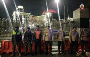 Patroli Malam Hari Tiga Pilar Sawah Besar Jelang Pilkada DKI Jakarta