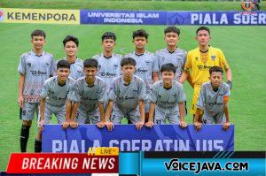Bengkulu Vs Sulteng Imbang 1-1 dalam Laga Sengit Piala Soeratin U-15