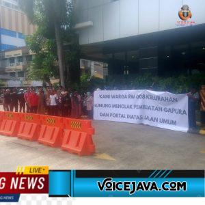PBHI Jakarta dan Warga RW 08 Hang Jebat Jakarta Selatan Menolak Pembangunan Gapura & Portal Yang Tutup Akses Warga