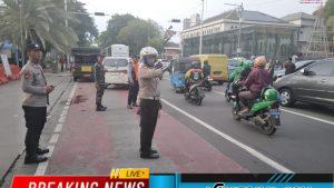 Penertiban PKL Dan Parkir Liar Di Sekitar Masjid Istiqlal Sawah Besar