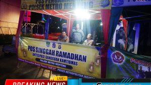 Kapolsubsektor Thamrin Pimpin Pemantauan Pos Singgah Ramadhan Tambak Antisipasi Kebut-kebutan Motor