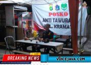 Patroli Gabungan Tiga Pilar, Polsek Senen Antisipasi Tawuran dan Gangguan Kamtibmas