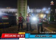 Patroli Strong Point Polsek Senen Siaga di Simpang Lima, Antisipasi Gangguan Kamtibmas