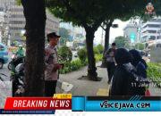 Patroli Jalan Kaki Polsek Metro Menteng, Cegah Kejahatan Jalanan dan Jaga Jakarta Tetap Kondusif