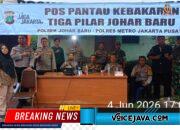 Pos Terpadu Tiga Pilar Perkuat Pengamanan dan Pendampingan Korban Kebakaran