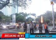 Polri dan Unsur Gabungan Laksanakan Pengamanan Pos Lantas Hotel Mulia Jelang Laga Indonesia vs Oman di GBK