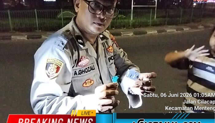 Razia Malam di Depan Mako Polsek Metro Menteng, Polisi Amankan Pemuda Pembawa Tramadol