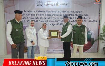 Resmi Terdaftar di DMI DKI Jakarta, Masjid Nurullah Kalibata City Buka Babak Baru Pengembangan Dakwah