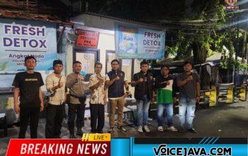 Sambang Pos Siskamling, Polsek Johar Baru Perkuat Kemitraan dengan Warga