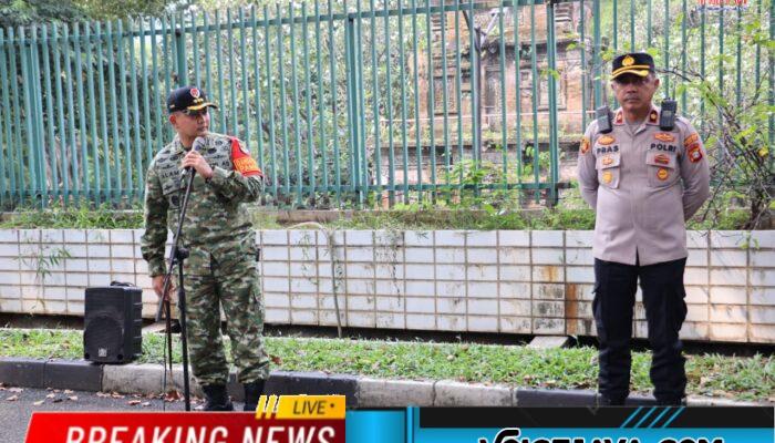 591 Personel Gabungan Disiagakan Amankan Kunjungan Presiden RI pada Sarasehan Kebangsaan di JICC