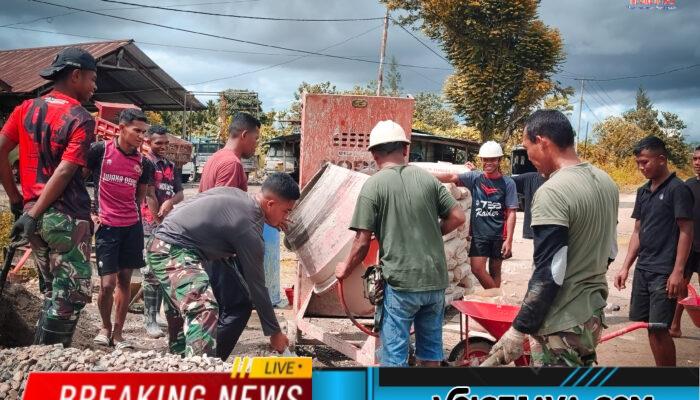 Warga Kampung Jimbi Sambut Gembira Rampungnya Pembangunan Jembatan Beton