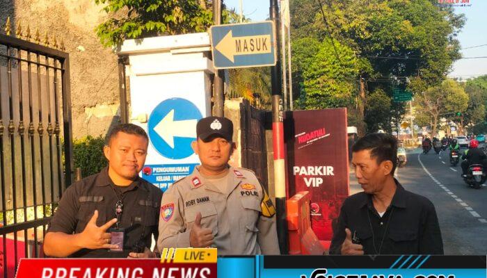 Apel Pengamanan Peringatan 27 Juli, Polsek Metro Menteng Perkuat Pengamanan Kantor DPP PDIP