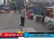 Patroli Perbatasan Tambak, Kapolsubsektor Pegangsaan Cegah Tawuran dan Gangguan Kamtibmas