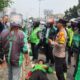 Polisi Gerak Cepat Tangani Laka Lantas Tunggal di Tanjakan Fly Over Roxy Mas Jalan Kh Hasyim Ashari Cideng Gambir Jakarta Pusat