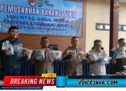 Polres Metro Jakarta Pusat Musnahkan 109,8 Kg Sabu, Selamatkan 620 Ribu Jiwa Generasi Muda